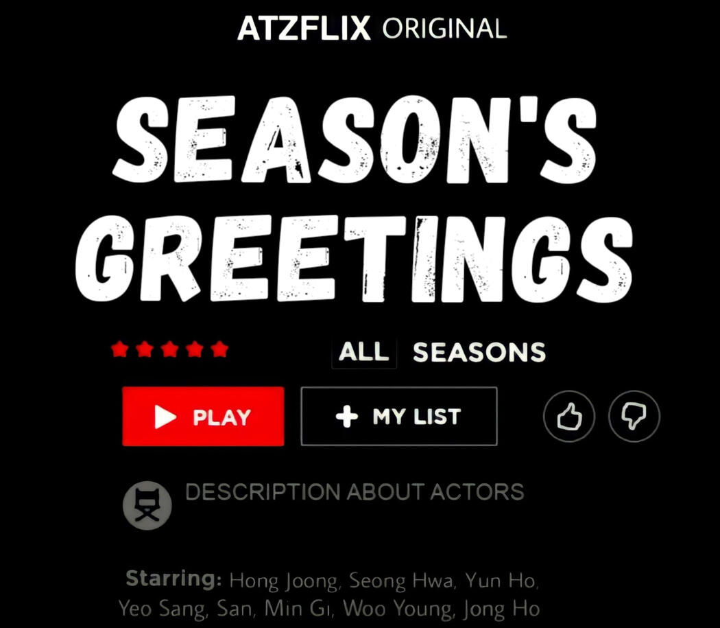 Ateez Season's Greetings